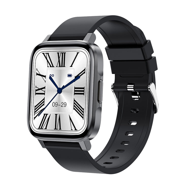 Montre connectée LOANIY F60 avec détection de température corporelle (1,7 pouce), bleu, noir, rouge, gris